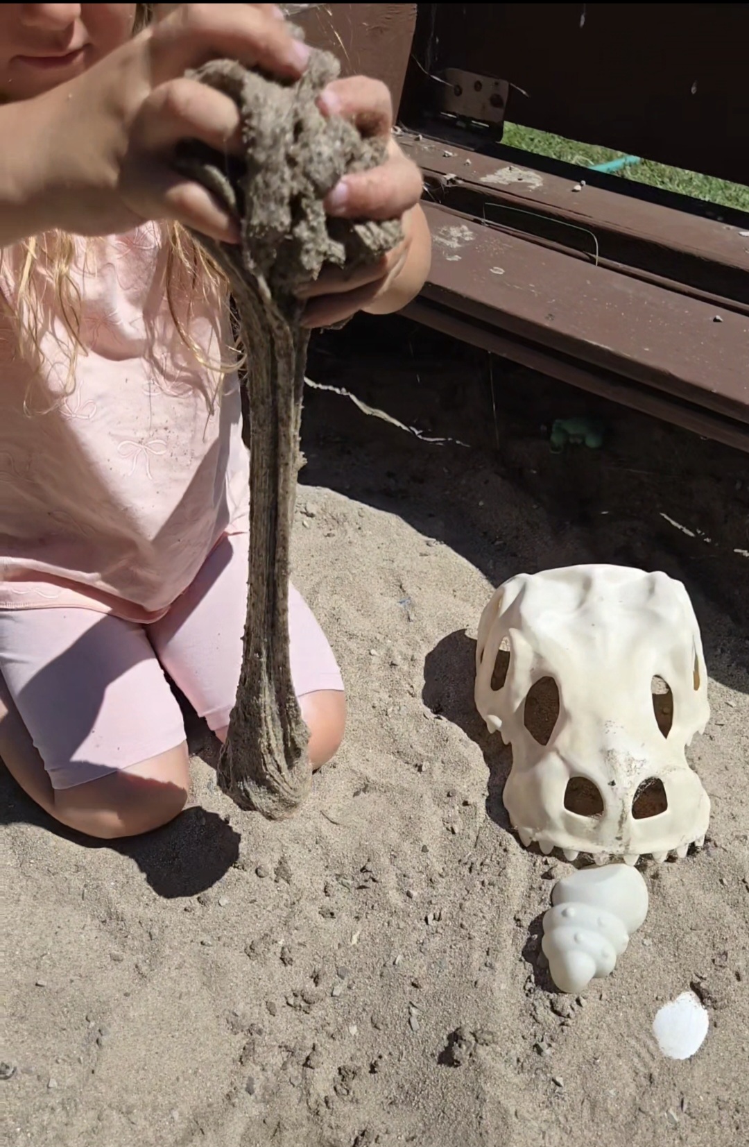 Easy DIY Sand Slime Recipe for Sensory Play for Kids